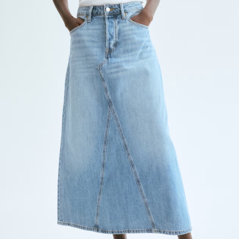 H&M Light Blue Denim Skirt - Picture 3 of 8